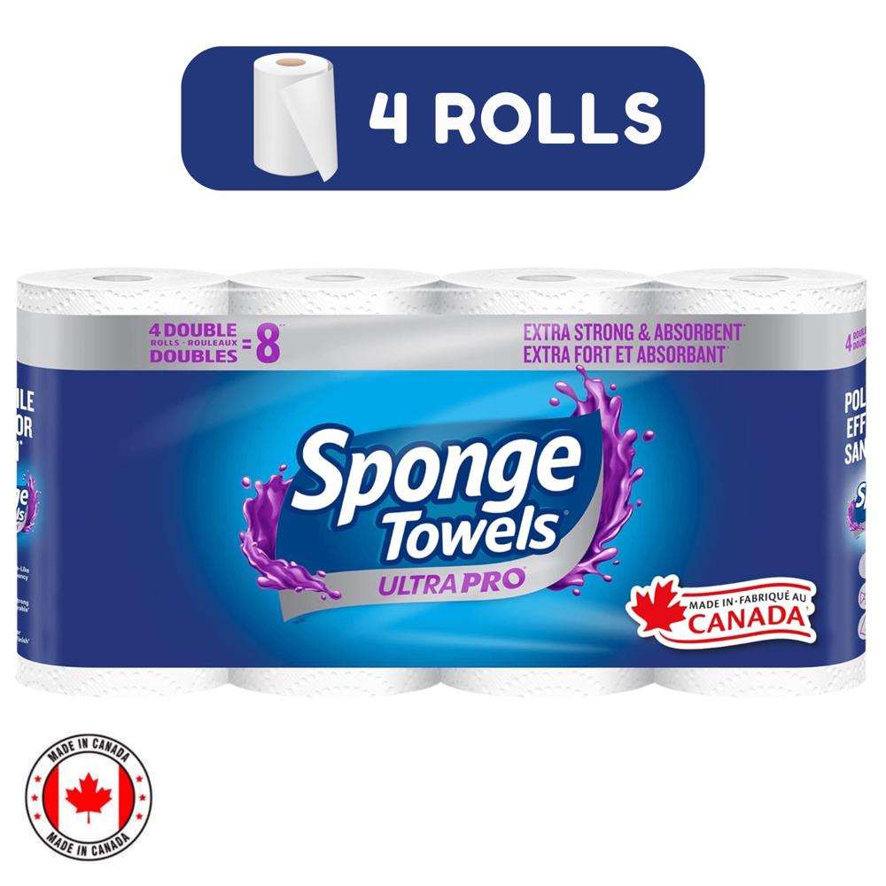 Sponge Towels 2-ply 4=8 Rolls [98 Towels] ($32.94 for 6pcs)