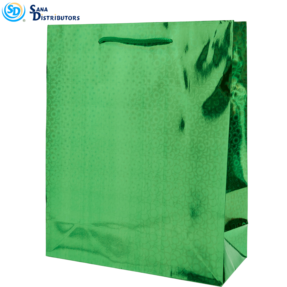 Gift Bags Shiny Assorted M 12"x10"X4" 12pcs ($0.58 per Unit)