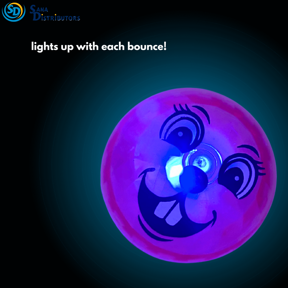 Light Up Bouncy Ball 12pcs ($1.08 per Unit)