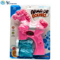 Horse Shaped Light Up Bubble Gun W/ Music