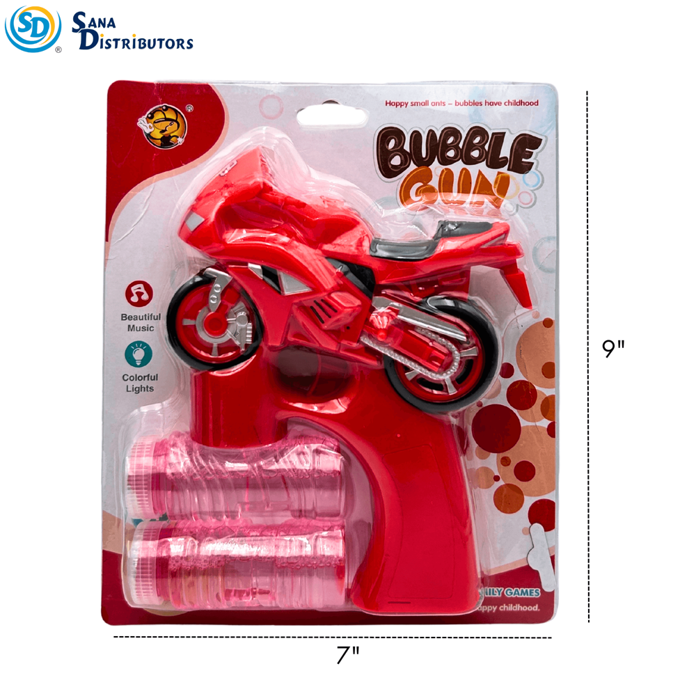 Toy Bubble Gun- Assorted Colors