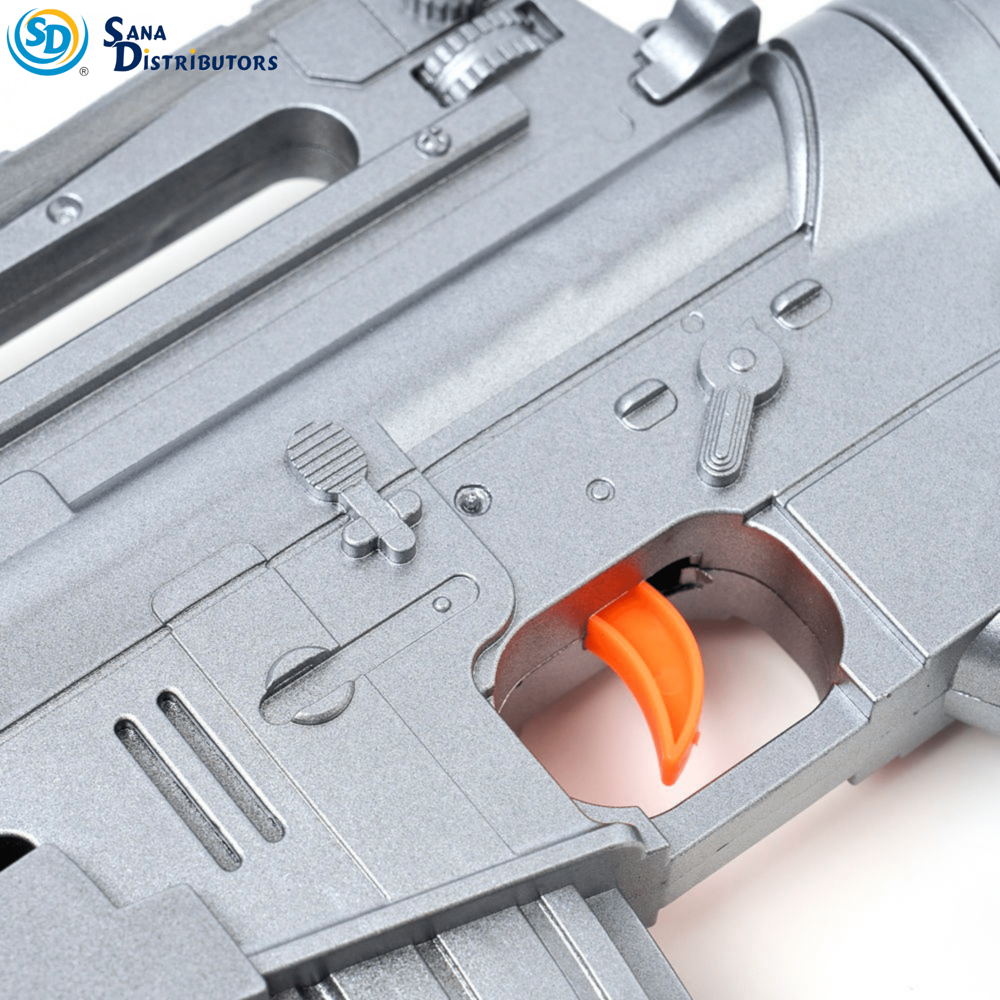 Toy Gun with Flashing Light [22" x 6"]