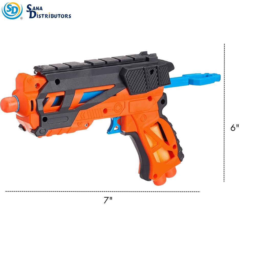 Toy Air Gun with 4 Soft Bullets