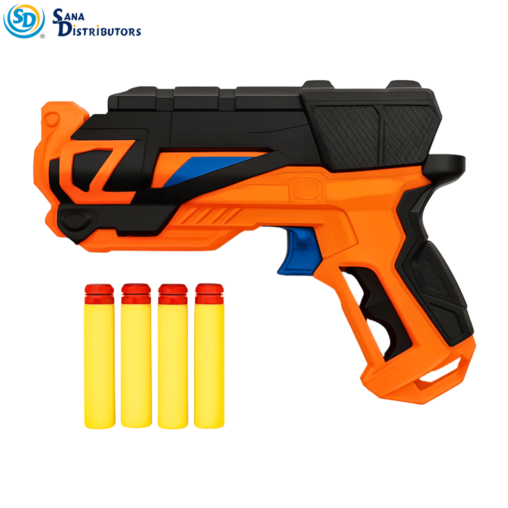 Toy Air Gun with 4 Soft Bullets