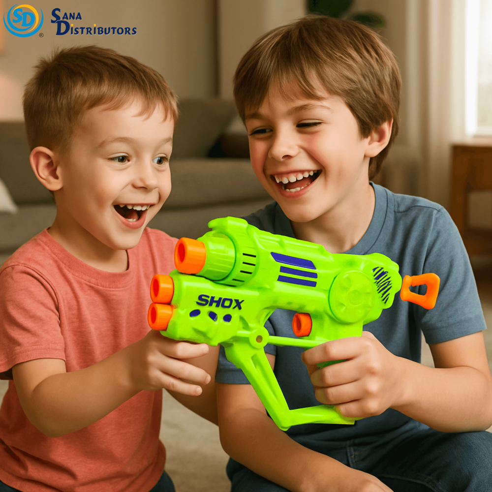 Toy Gun with 4 Soft Bullets
