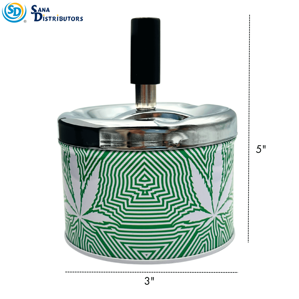 Metal Spinning Ashtray 8pcs ($31.92 for 8pcs)