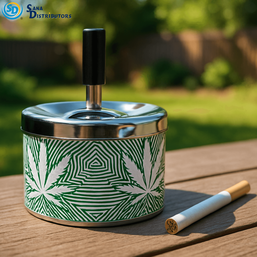 Metal Spinning Ashtray 8pcs ($31.92 for 8pcs)