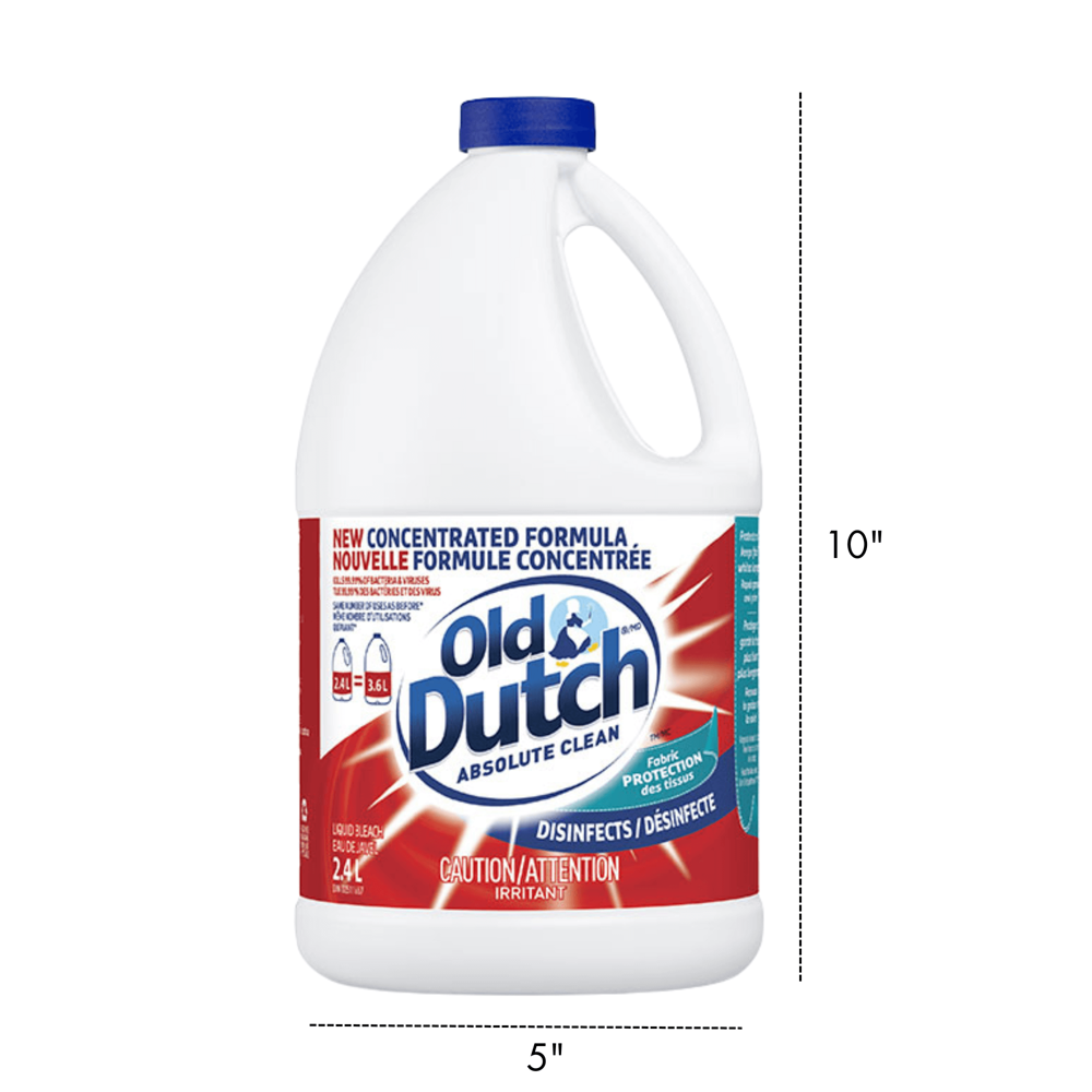 Old Dutch Absolute Clean Bleach 2.4 L ($20.94 for Case of 6