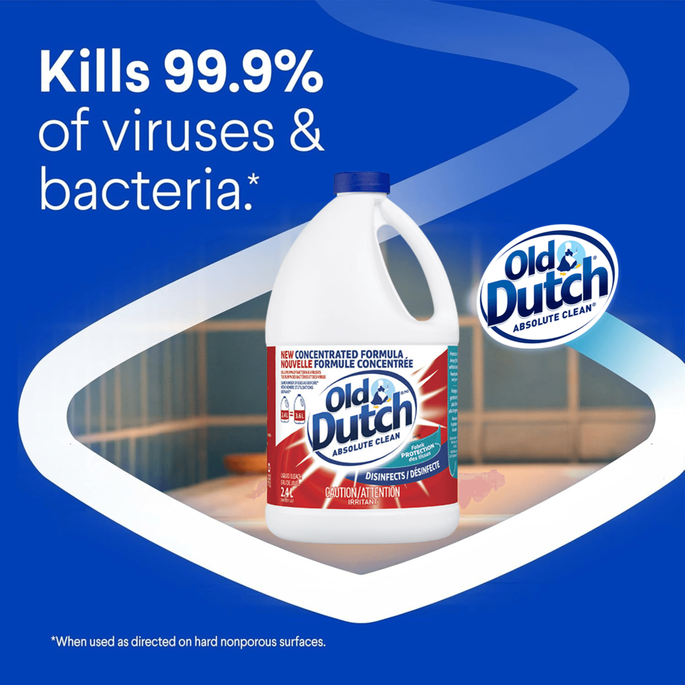 Old Dutch Absolute Clean Bleach 2.4 L ($20.94 for Case of 6