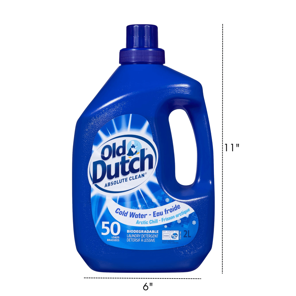 Old Dutch Cold Water Det. 2 L 50 Lds ($17.94 for Case of 6