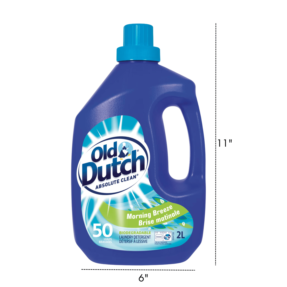 Old Dutch Laundry Detergent Morning Breeze 2 L 50lds ($17.94 for Case of 6