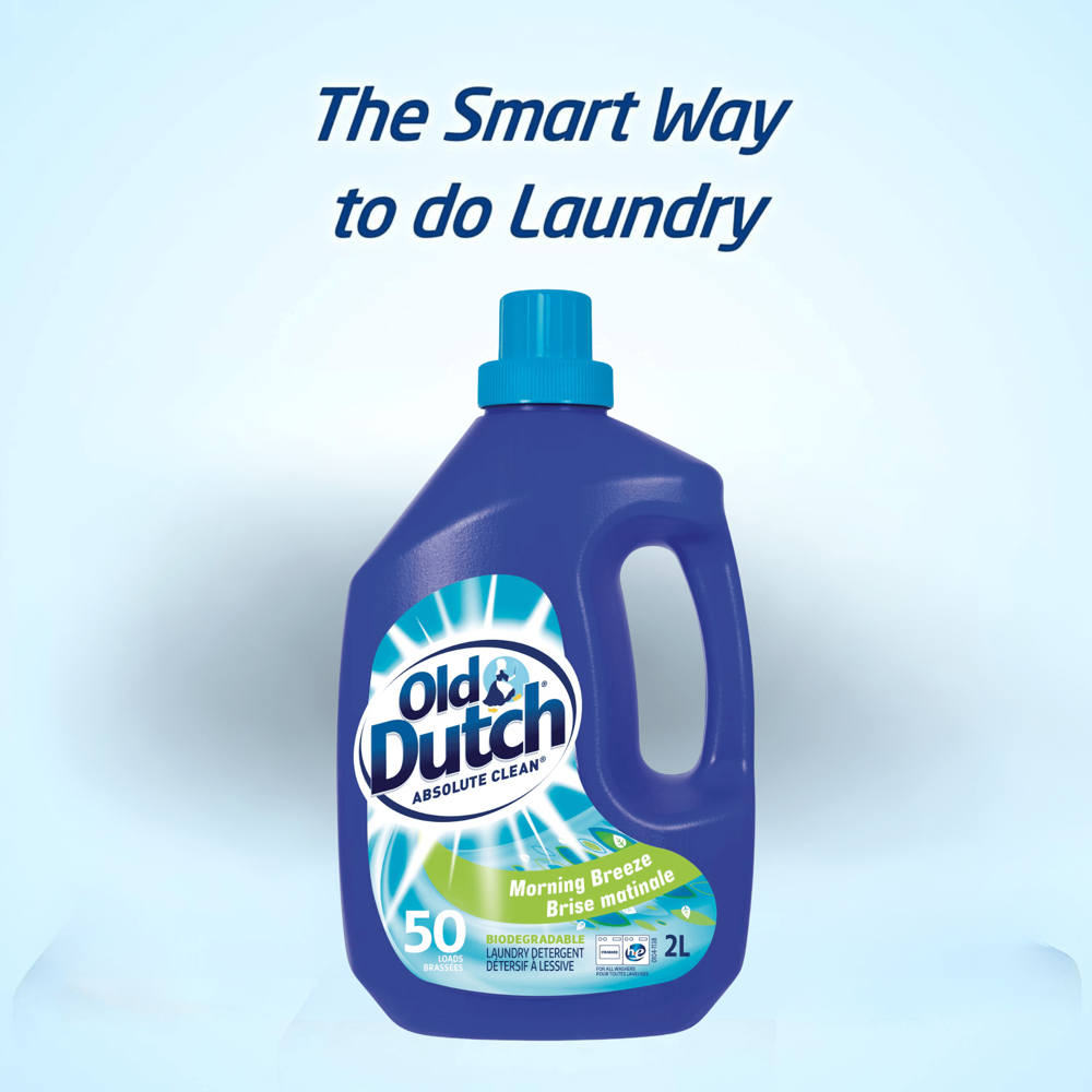 Old Dutch Laundry Detergent Morning Breeze 2 L 50lds ($17.94 for Case of 6