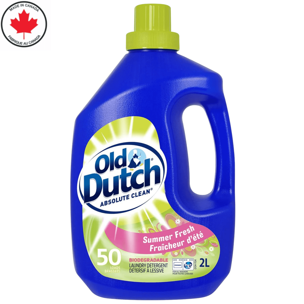 Old Dutch Laundry Det. Summer Fresh 2 L 50lds ($17.94 for Case of 6