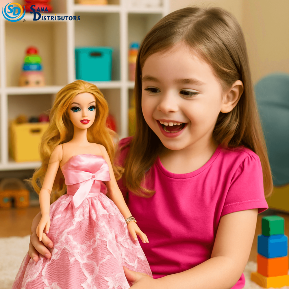 Princess Doll Set 3pcs 12"