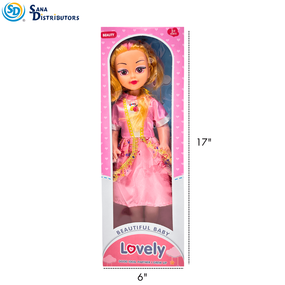 Lovely Doll 17" - Assorted Colours