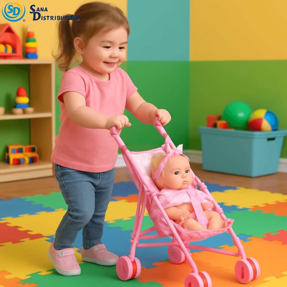 Baby Doll Stroller 22"