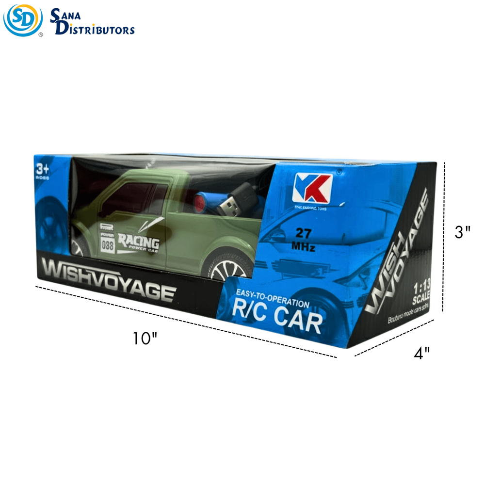 Remote Control Car - Pickup Truck [9" x 4"]