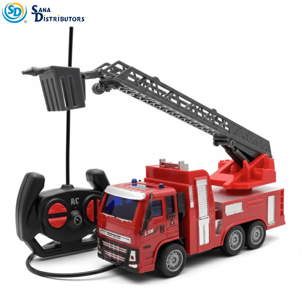 Rc Fire Rescue Truck 12" x 5" x 5"
