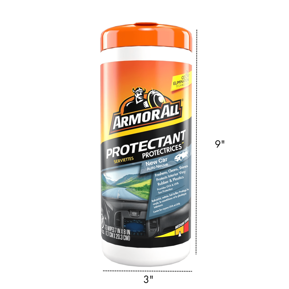Armor All Protectant Wipes – New Car Scent 25pcs ($29.94 for 6pcs
