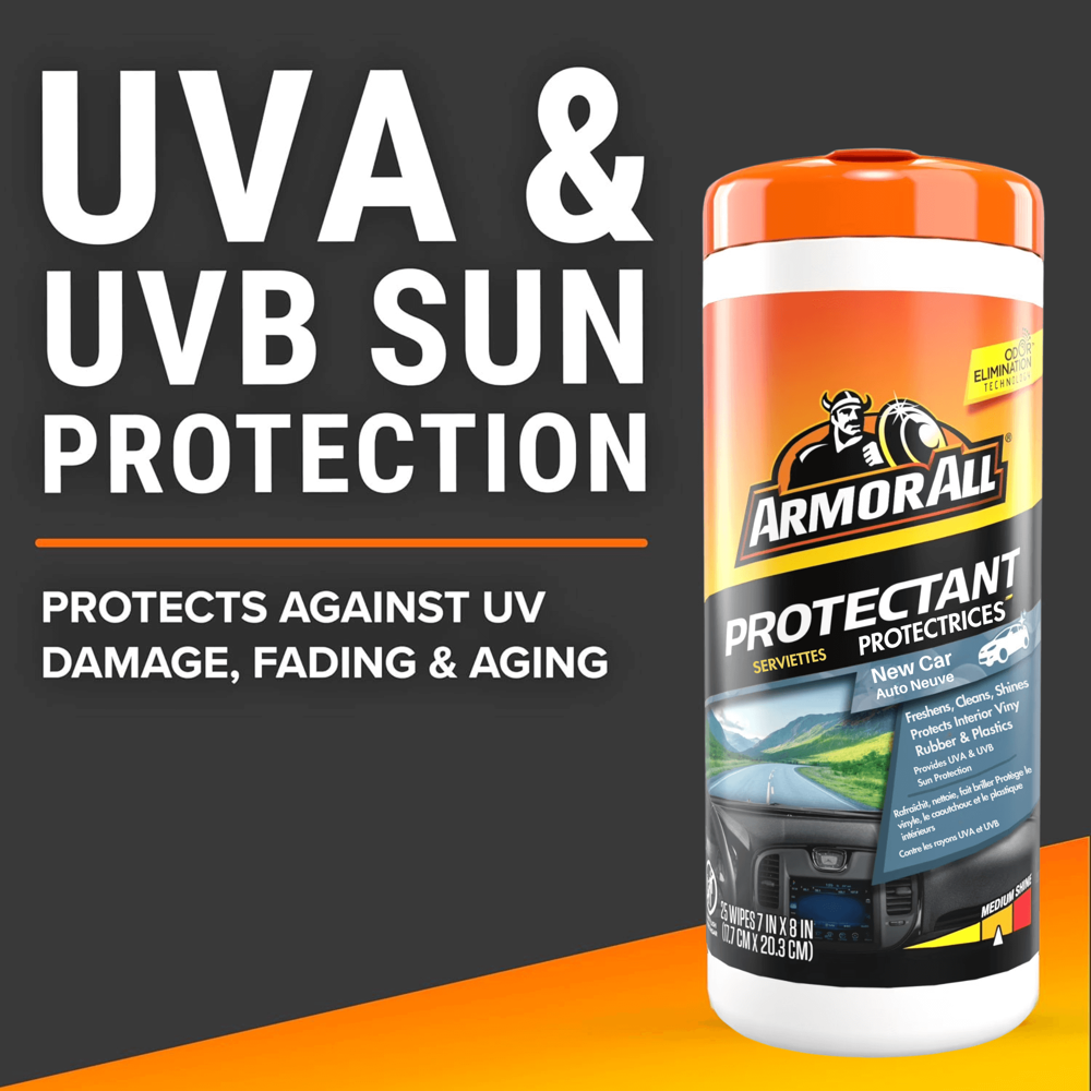 Armor All Protectant Wipes – New Car Scent 25pcs ($29.94 for 6pcs