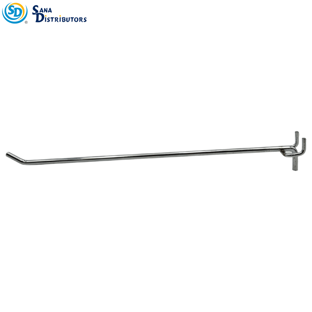 Metal Slatwall Hook 12"