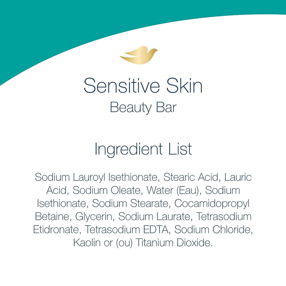 Dove Sensitive Skin Soap Bar 16pcs ($1.25 per Unit)