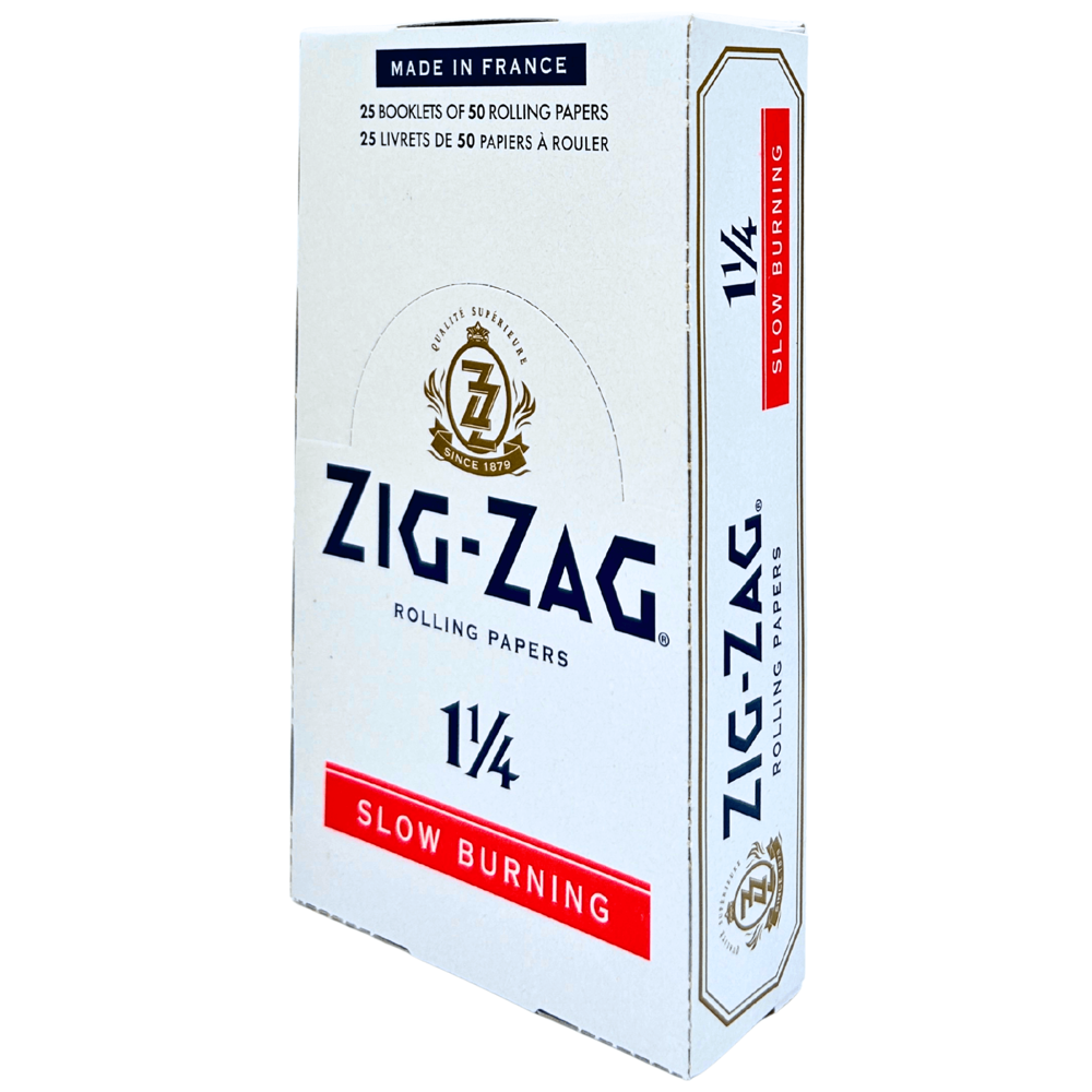 Zig-zag Rolling Papers – Slow Burn 1 1/4 25pcs