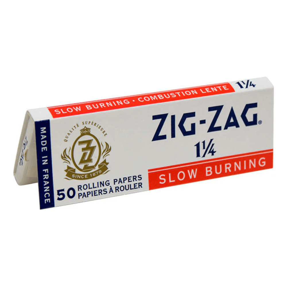 Zig-zag Rolling Papers – Slow Burn 1 1/4 25pcs