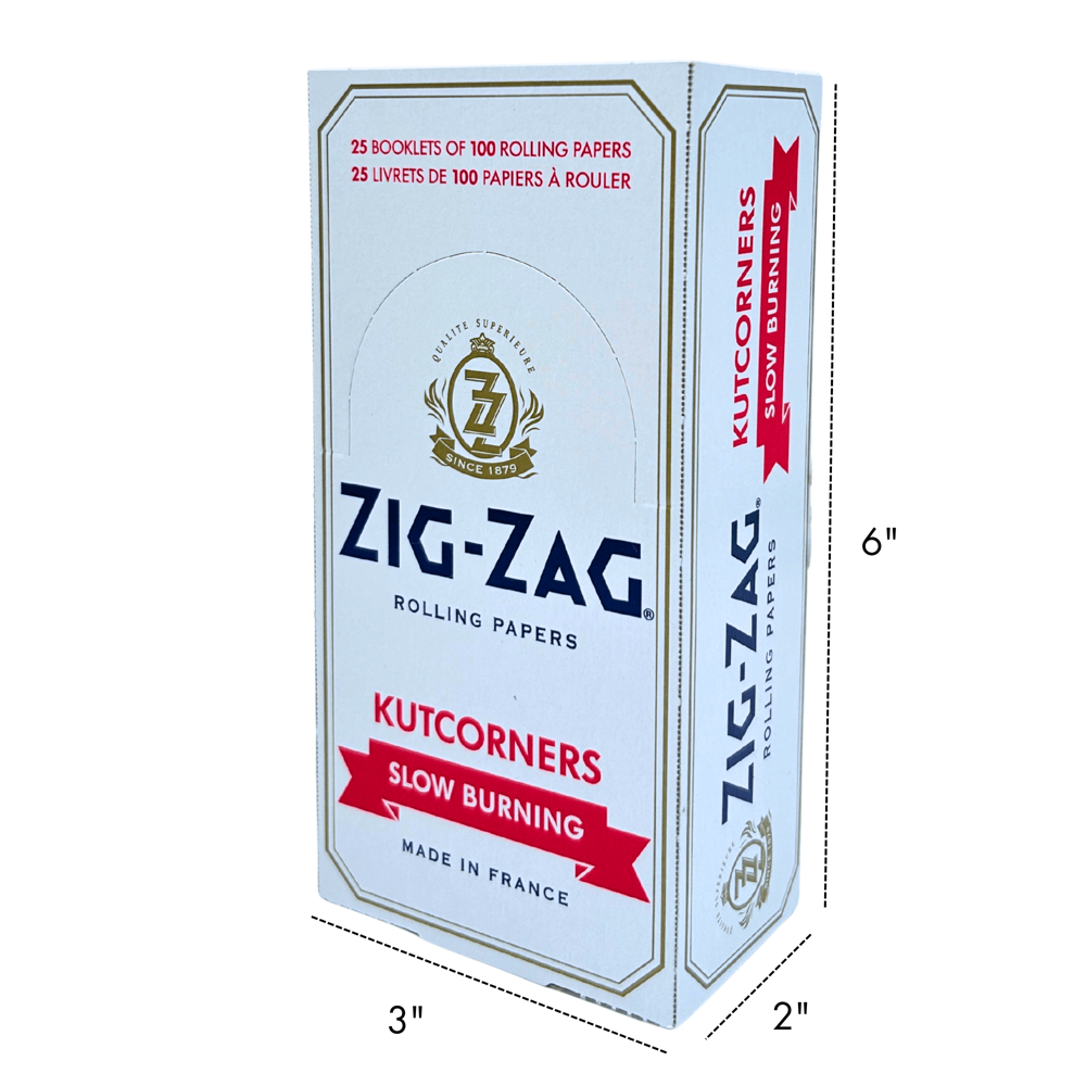 Zig-zag Rolling Papers - Kutcorners 25pcs