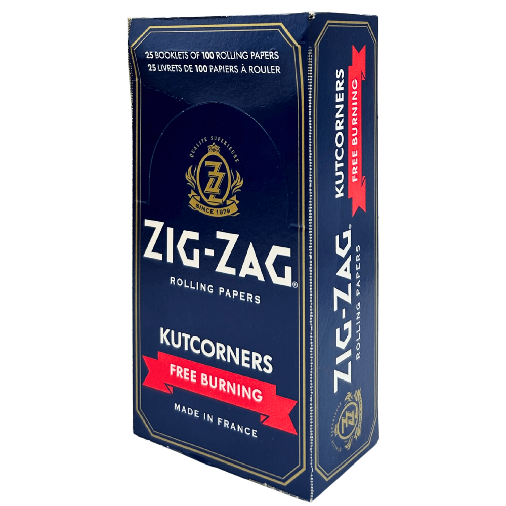 Zig-zag Rolling Paper - Blue 25pcs