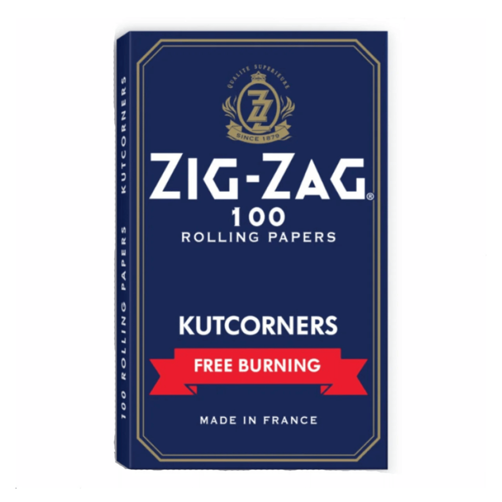 Zig-zag Rolling Paper - Blue 25pcs