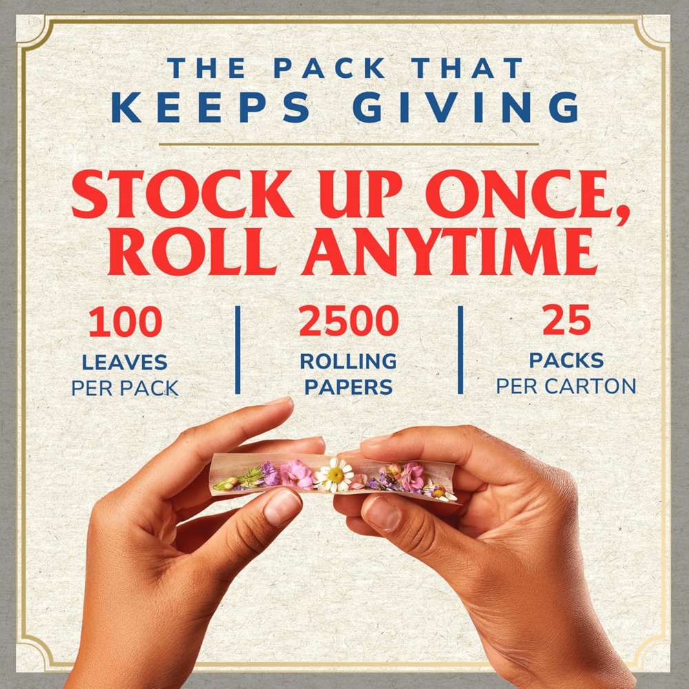 Zig-zag Rolling Paper - Blue 25pcs