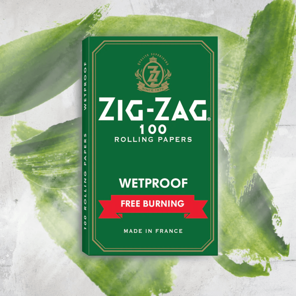 Zig-zag Rolling Papers - Wetproof Free Burning 25pcs