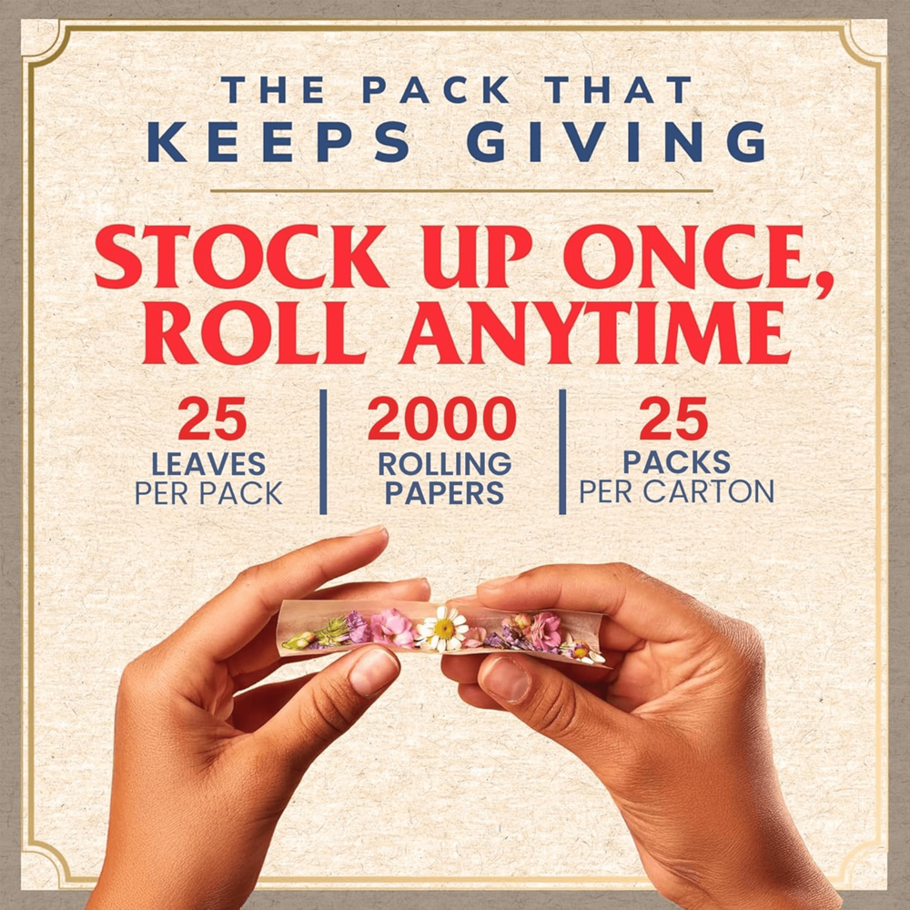 Zig-zag Rolling Papers - Wetproof Free Burning 25pcs
