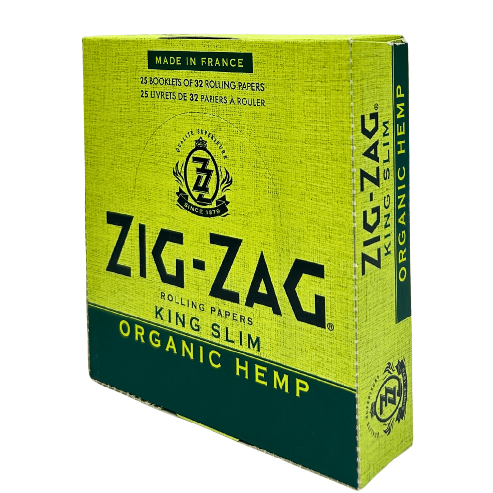 Zig-zag Rolling Papers - Organic King Slim - 25pcs