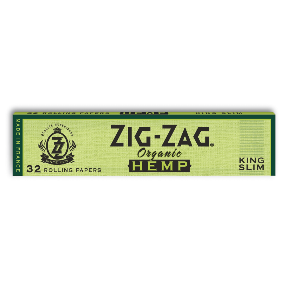 Zig-zag Rolling Papers - Organic King Slim - 25pcs