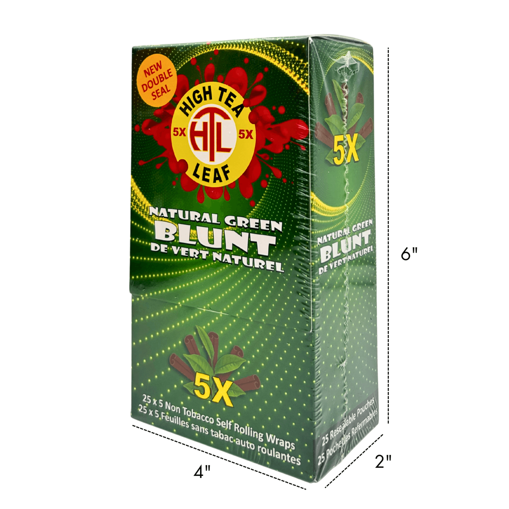 Htl Rolling Wraps Natural Green 25pcs