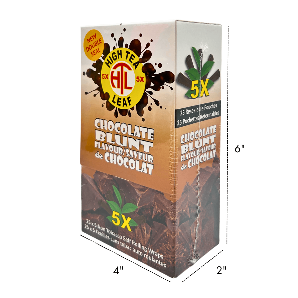 Htl Rolling Wraps Chocolate 25pcs