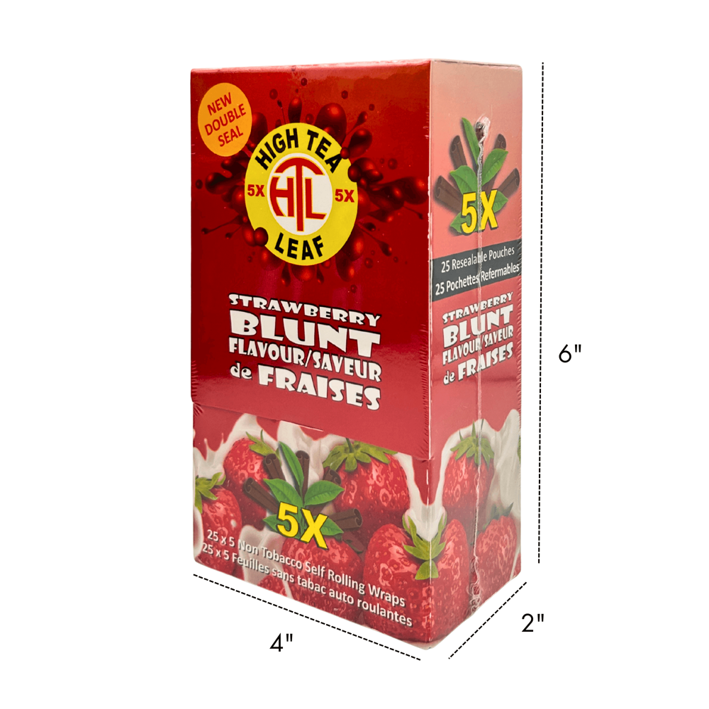 Htl Rolling Wraps Strawberry 25pcs