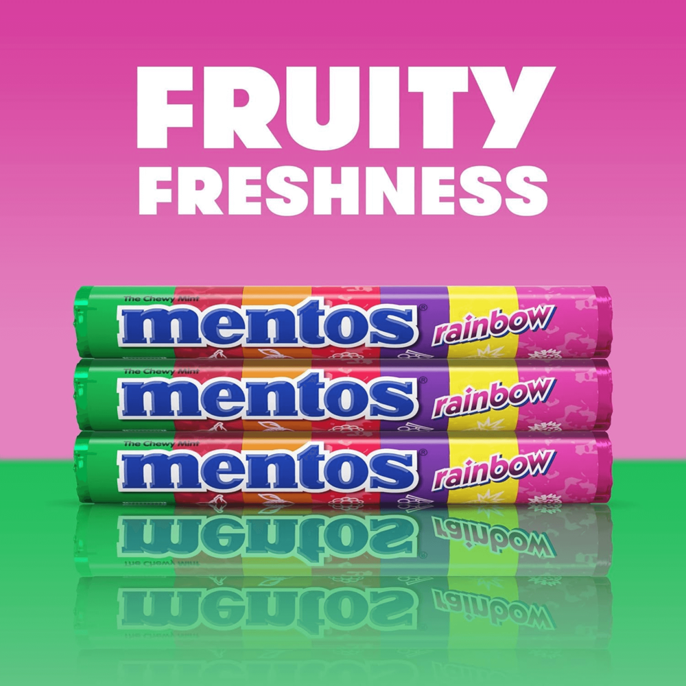Mentos Rainbow 740 g 20pcs ($0.75 per Unit) [Exp: 09/2027]