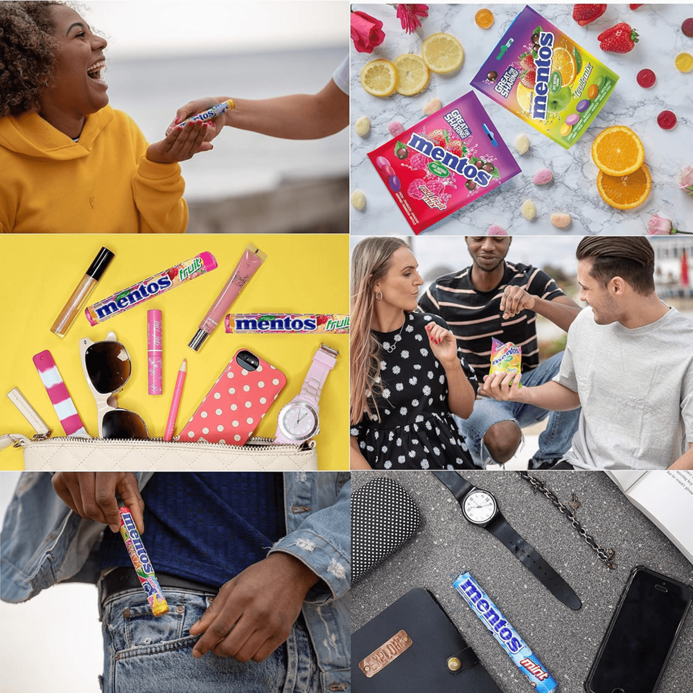 Mentos Rainbow 740 g 20pcs ($0.75 per Unit) [Exp: 09/2027]