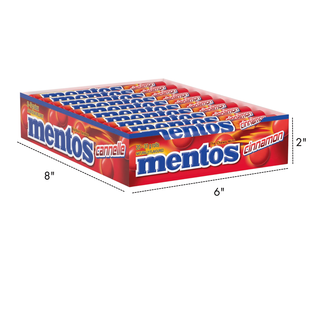Mentos Cinnamon 740 g 20pcs ($0.71 per Unit )