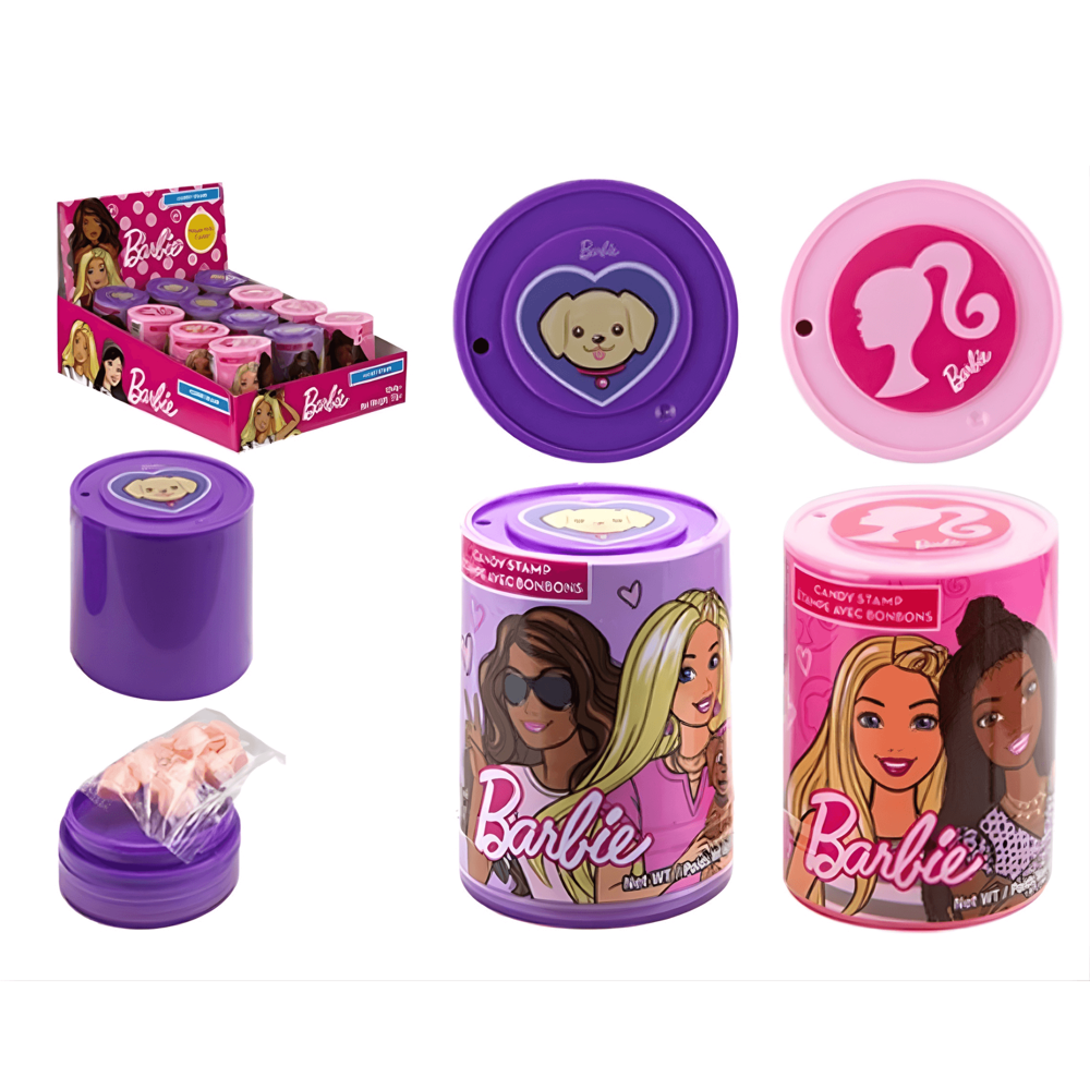 Barbie Stamp with Candy 12pcs ($0.65 per Unit )