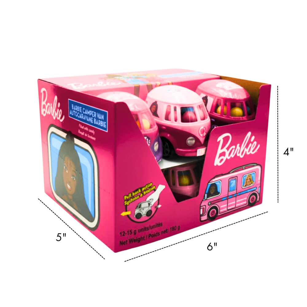Barbie Camper Van Bubblegum 12pcs ($1.99 per Unit ) [Exp: 12/2027]