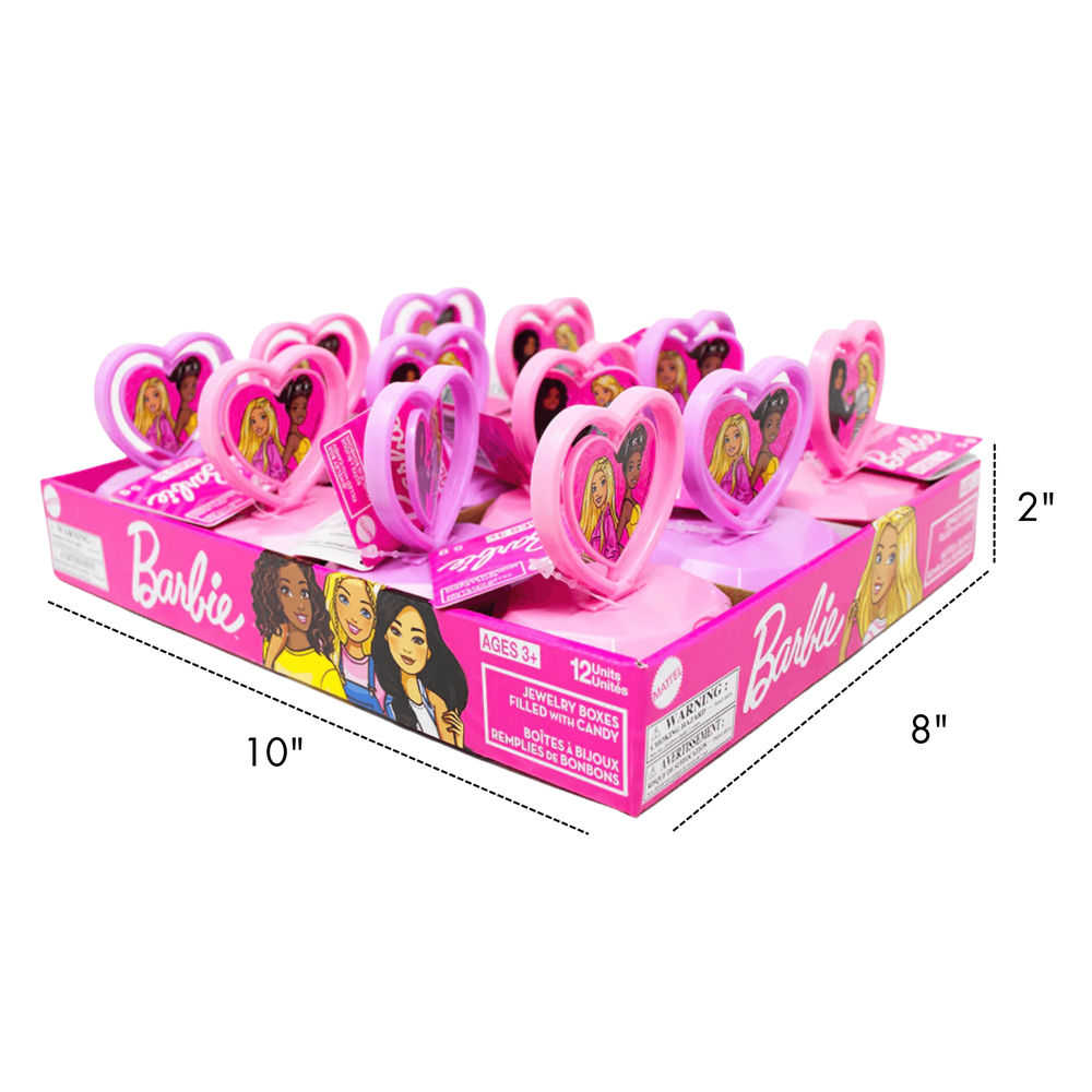 Barbie Jewelry Boxes Filled with Candy 5 g 12pcs ($1.99 per Unit ) [exp:02/27]