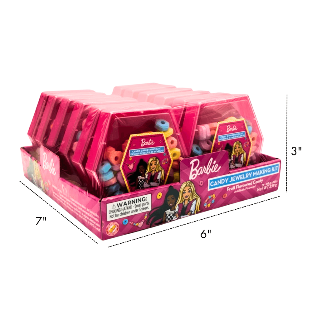 Barbie Candy Bracelet Kit Beads 12pcs ($2.15per Unit )