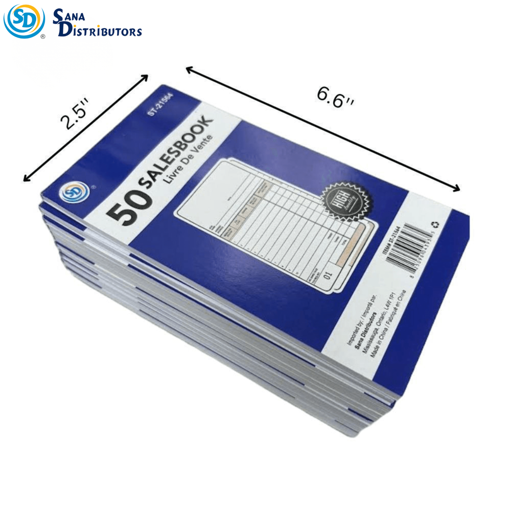 Sd Salesbook 50-page 12pcs ($1.15 per Pcs)