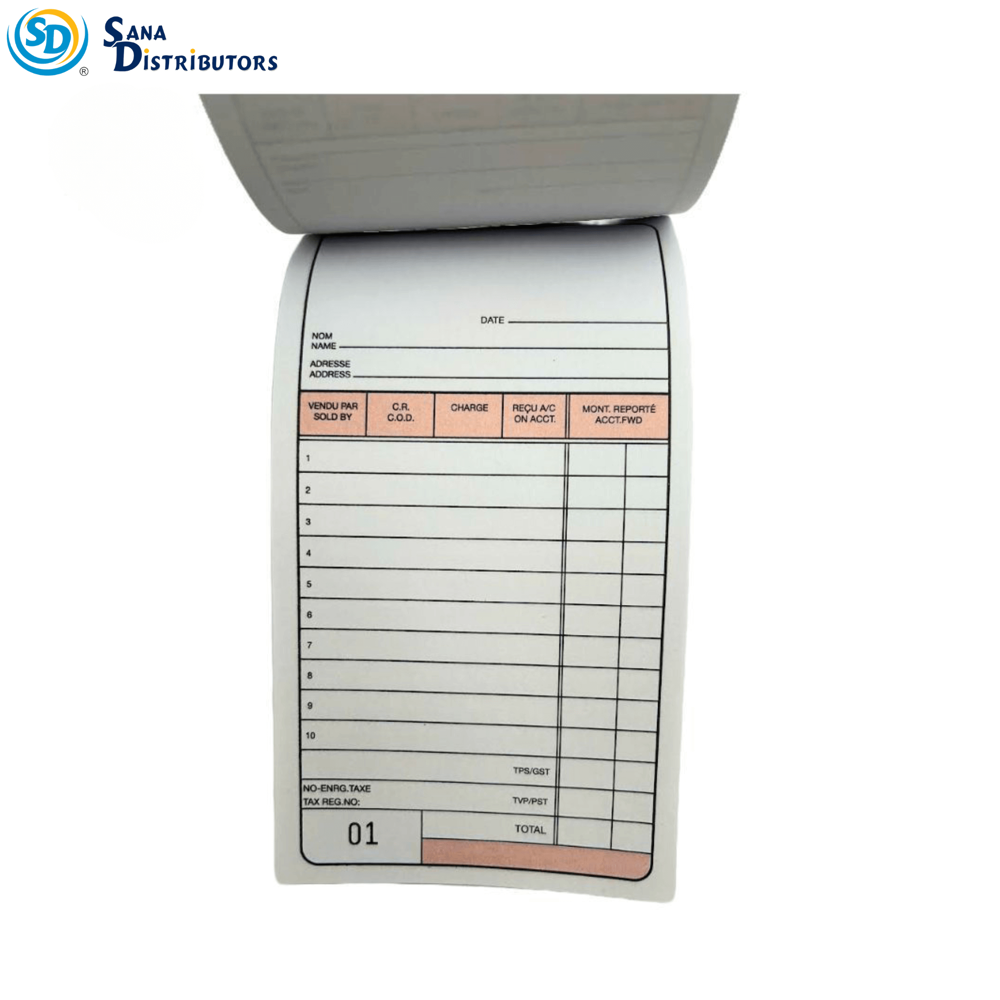 Sd Salesbook 50-page 12pcs ($1.15 per Pcs)