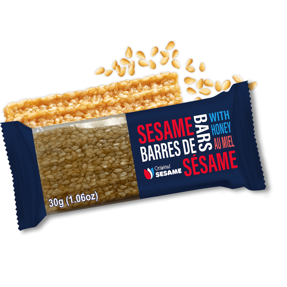 Sesame Bars with Honey 30 g 24pcs ($0.55 per Unit) [exp.12/27]