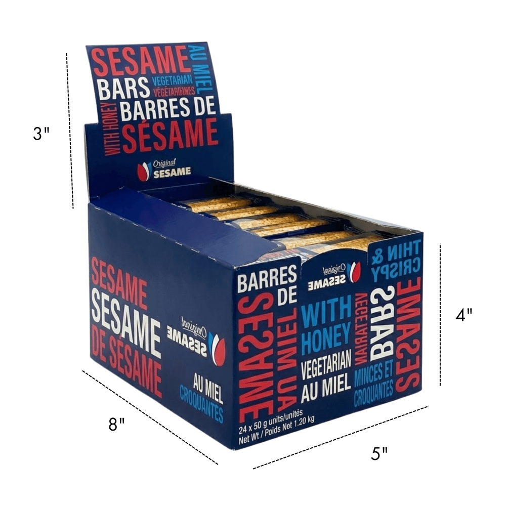 Sesame Original King Size Bars 50 g 24pcs ($0.75 per Unit) [exp.02/28]